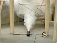 Nebelmaschine im Einsatz